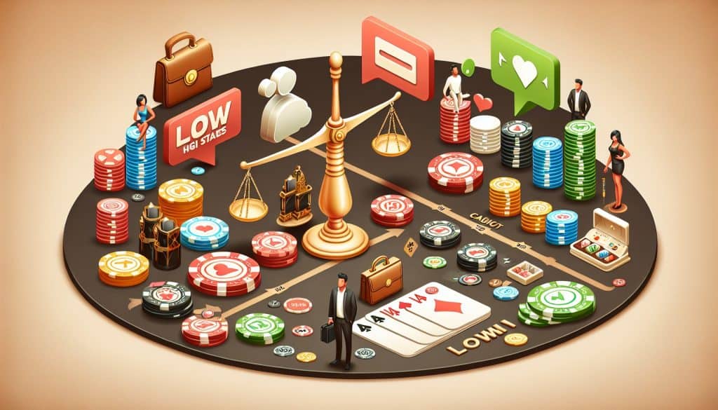 Koje su razlike između niskih i visokih uloga u casino igrama?